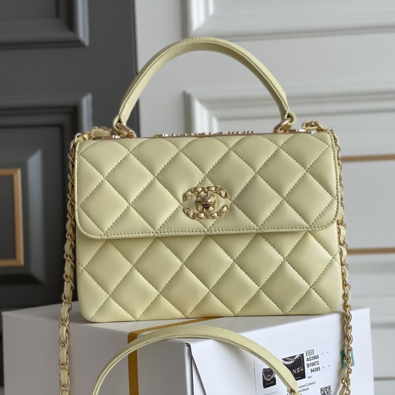 Ch**el top handle bags